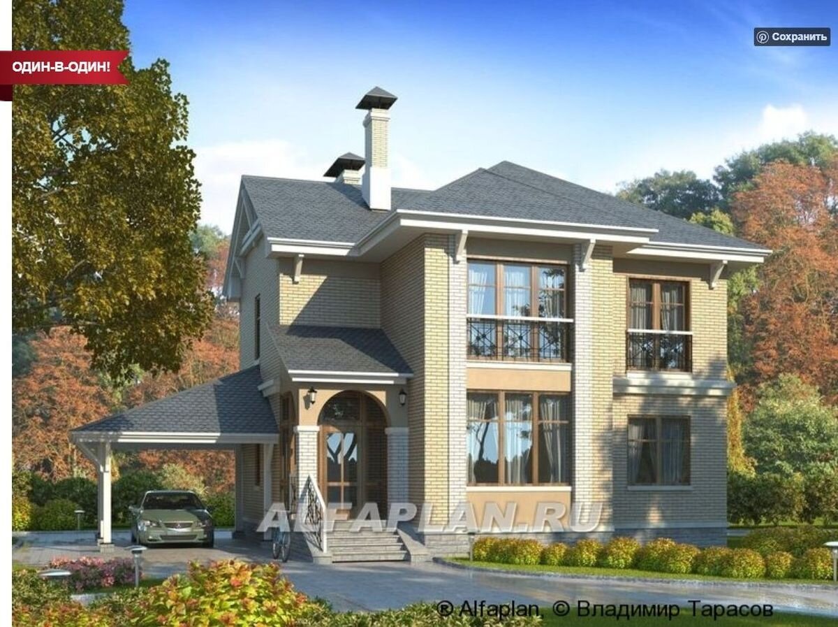 Проект дома 82А «Гармония», ©Владимир Тарасов
