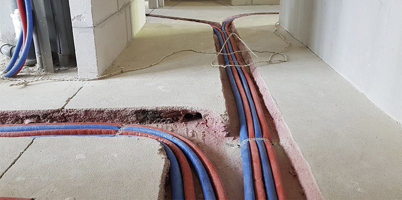 Прокладка кабеля в бетонном полу: нормы ПУЭ и тонкости монтажа | Кабель .