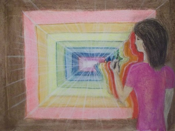 Моя картина пастелью.