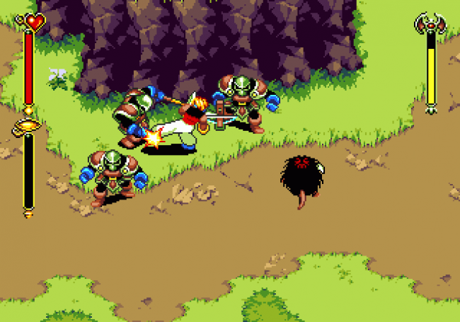 Иллюстрация к игре Beyond Oasis.