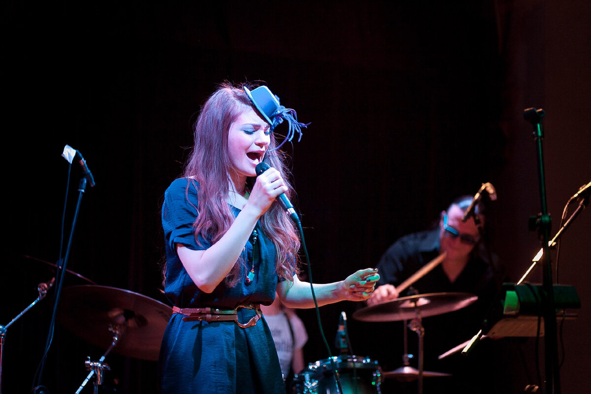 На концерте с группой Smooth Kats в клубе "Place"