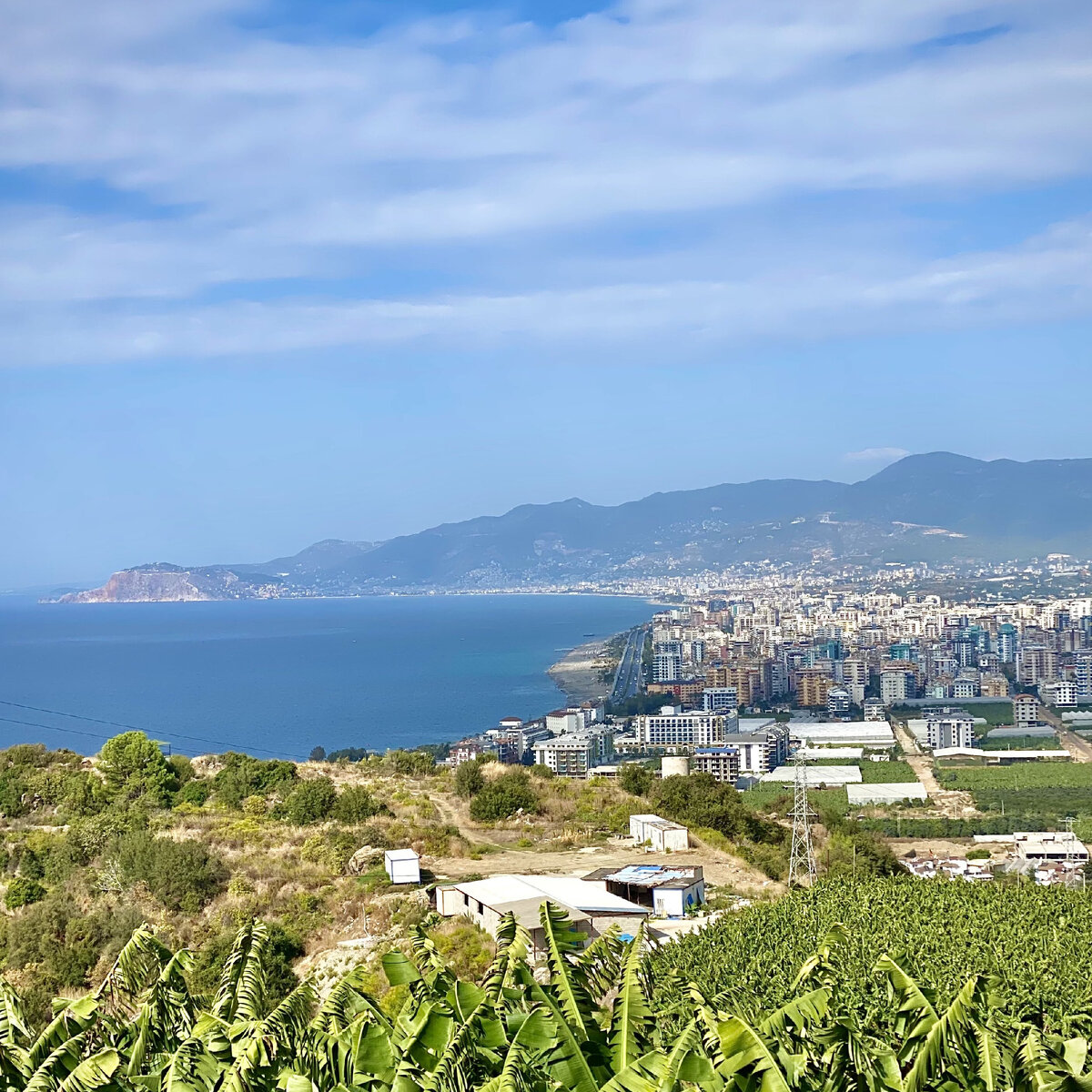 Вид на залив Аланьи со стороны района Каргыджак