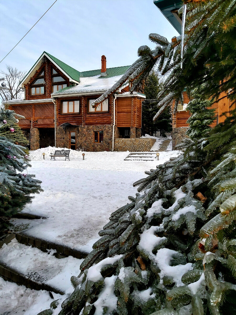 Фото автора. Зарисовки идеального домика для жития в стужу зимнюю