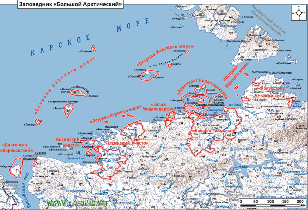 карта всех морей россии