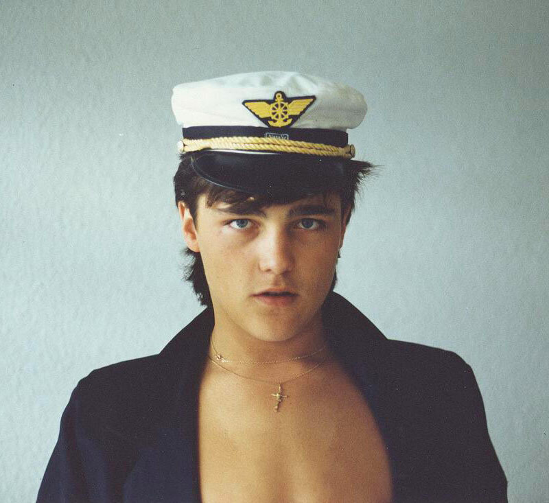 Певец Юрий Шатунов в юности. 