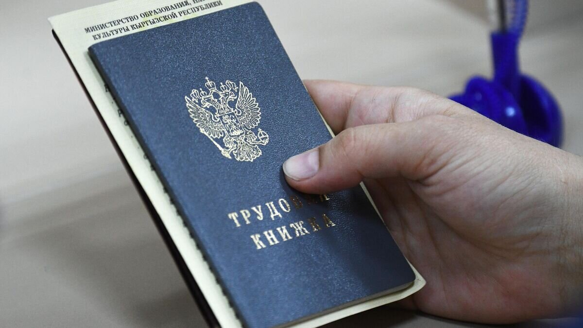    Сотрудница Центра занятости населения Ленинского района в Новосибирске держит в руках документы посетителя© РИА Новости / Александр Кряжев