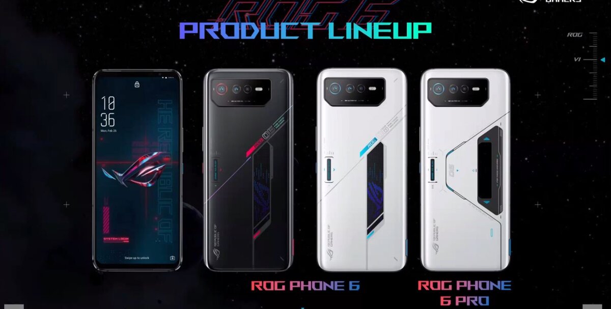 Линейка смартфонов ASUS ROG Phone