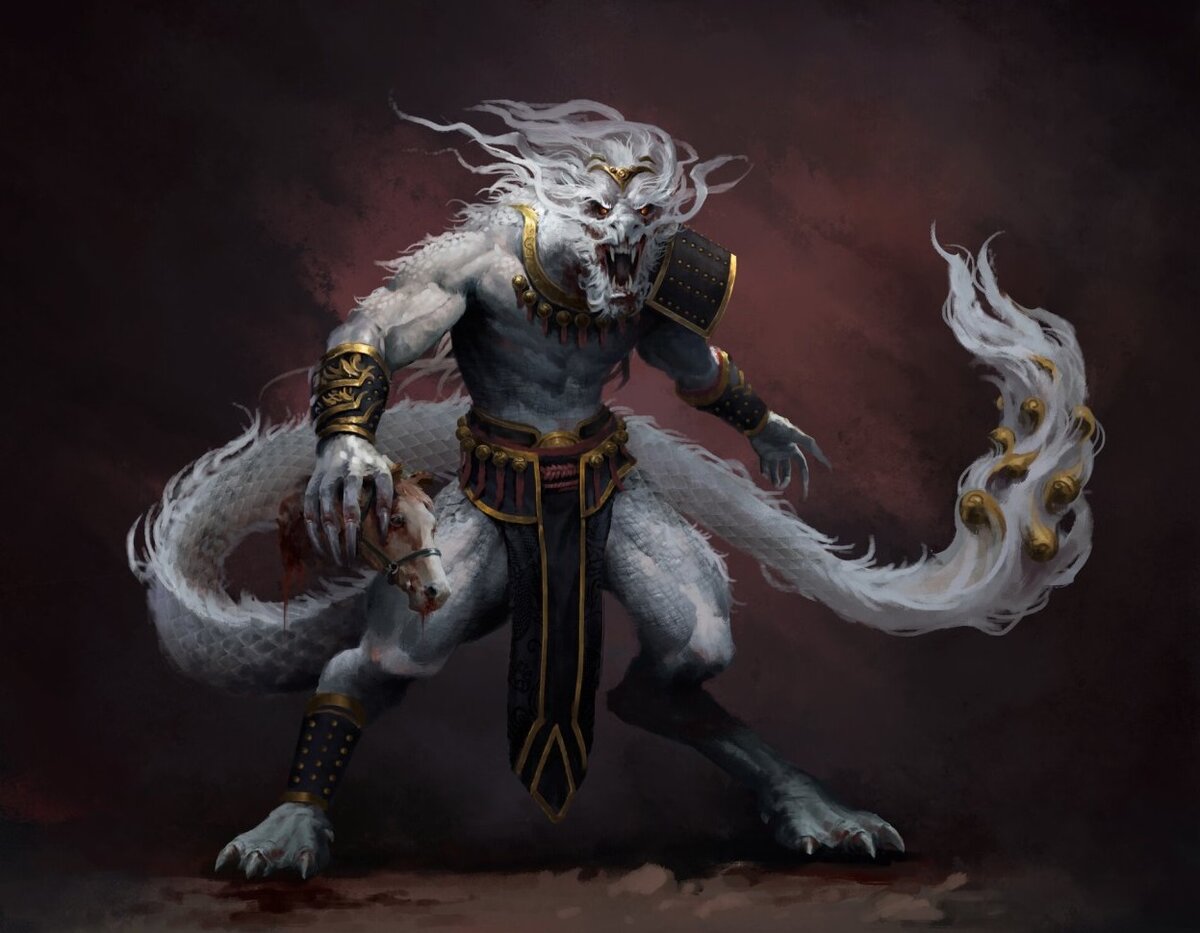 РАКШАСЫ - ДРЕВНВИЕ ДЕМОНЫ ИНДИЙЦЕВ 