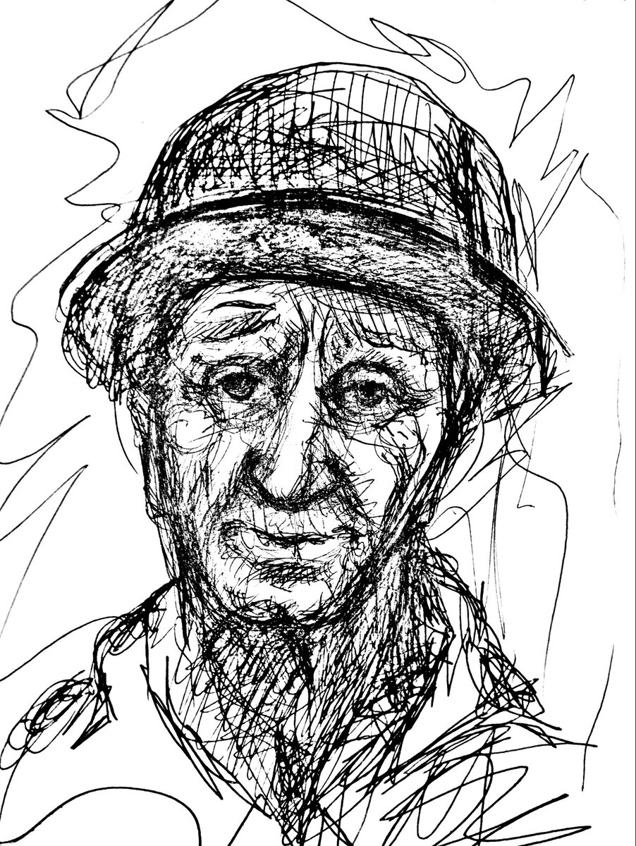 Художница - Ольга Ухмылина. Набросок 