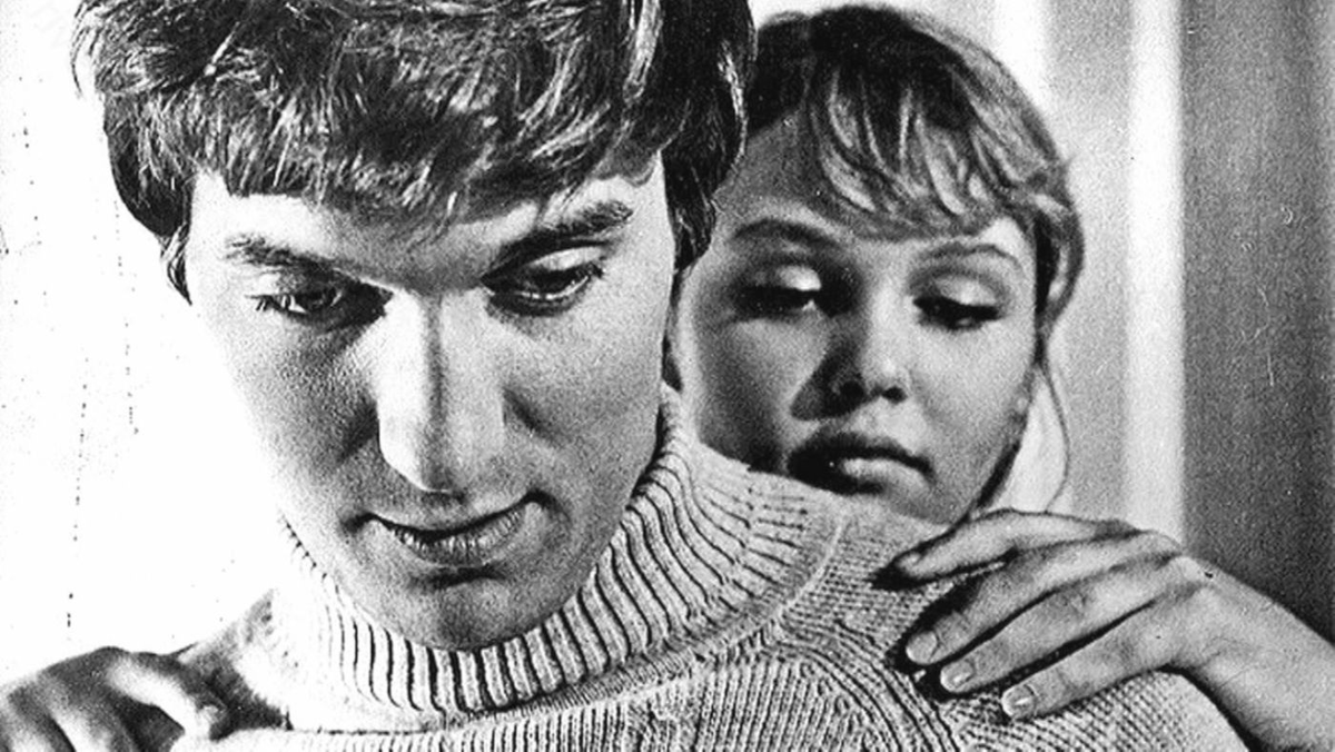 Мария с Евгением Киндиновым в фильме «Городской романс», 1970
