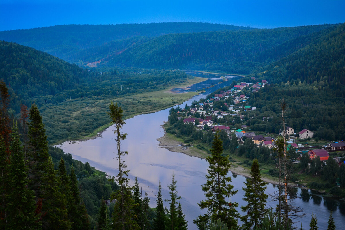 река Чусовая