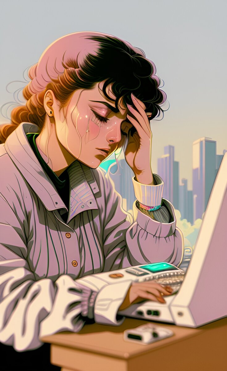 Ну и чего ты жалуешься? Не кувалдой же на заводе машешь!