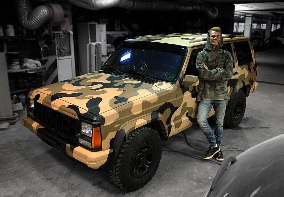 Покраска в "камуфляж" – для оффроада