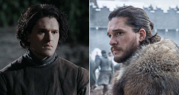 Разница очень сильная. И вряд ли дело в гриме 