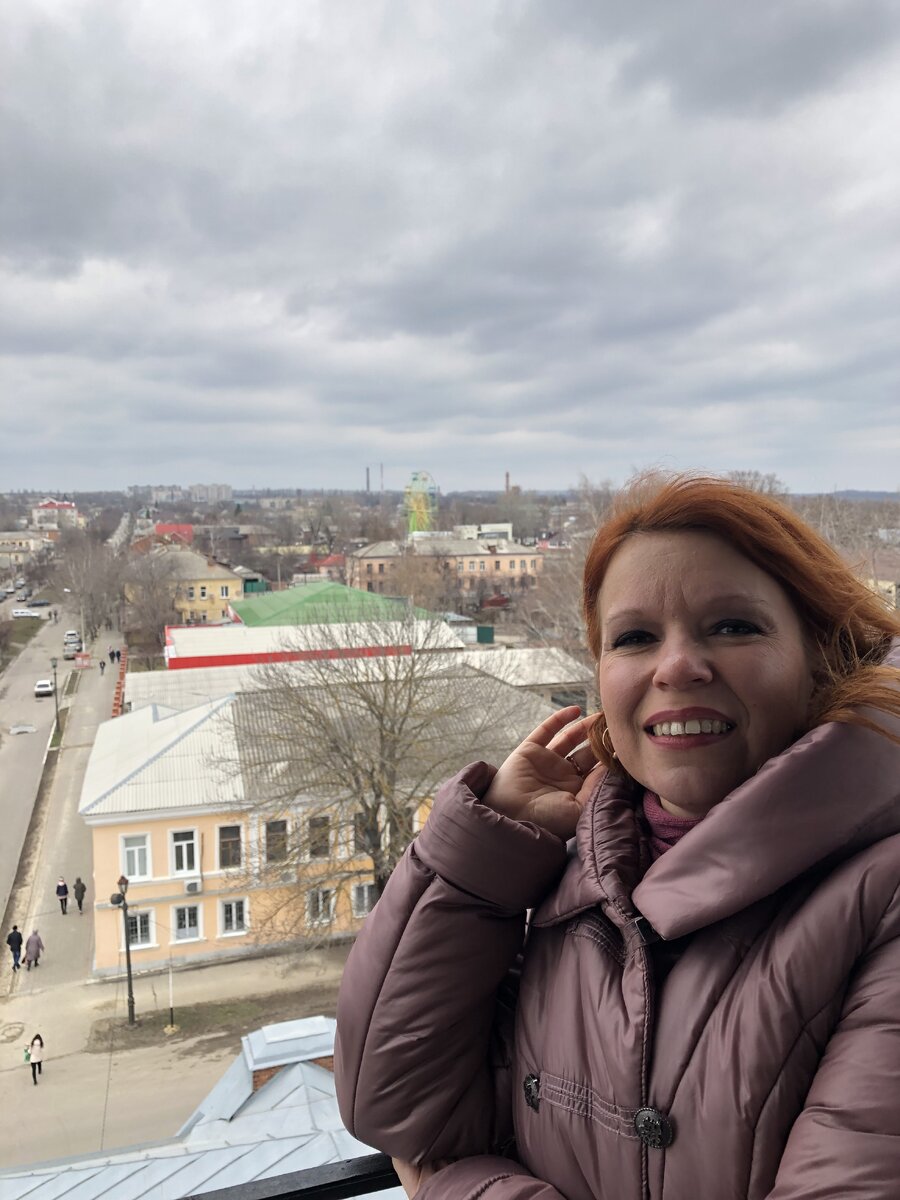 Острогожск. Вид с пожарной каланчи.