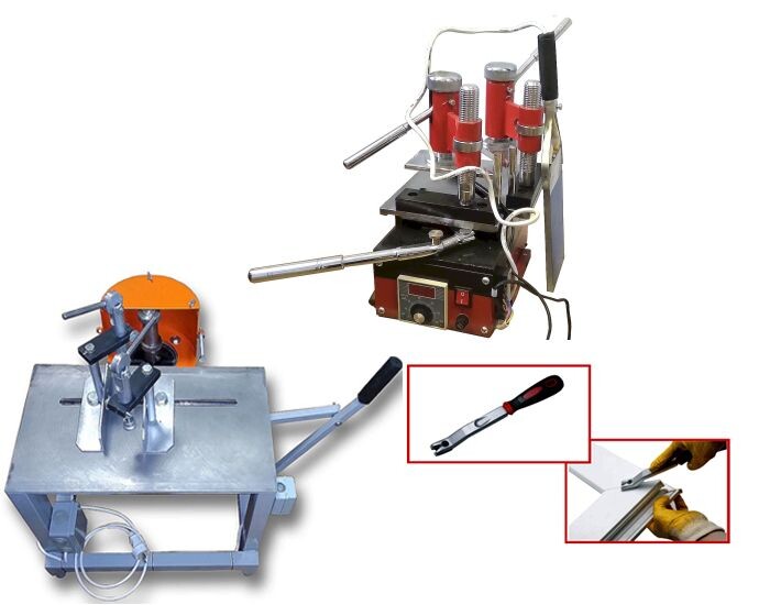 "Старт"-овая версия комплектации станков для ПВХ окон