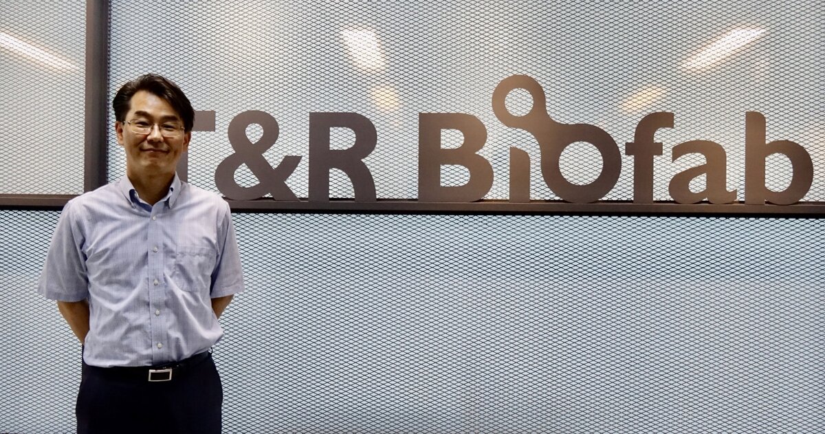 Генеральный директор T & R Biofab Юн Вон Су (Lim Jeong-yeo / The Korea Herald)
