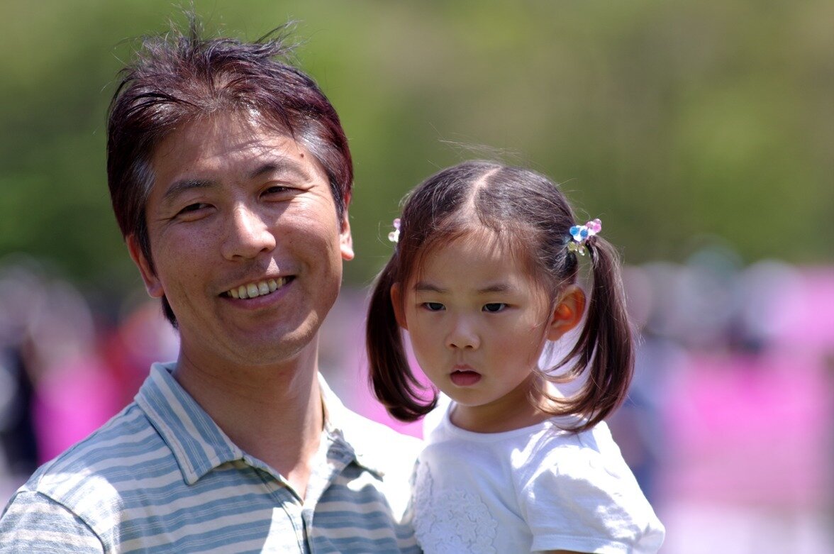Японский отчим и дочь