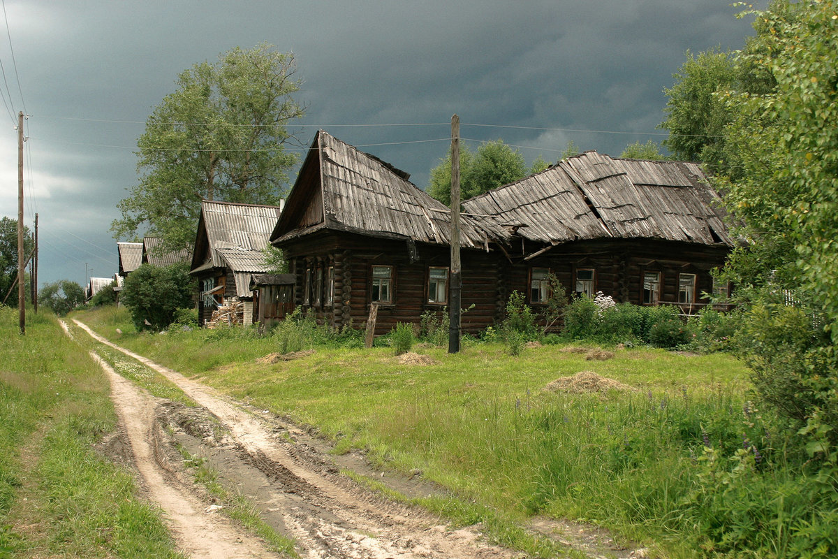 Заброшенные деревни центральной России