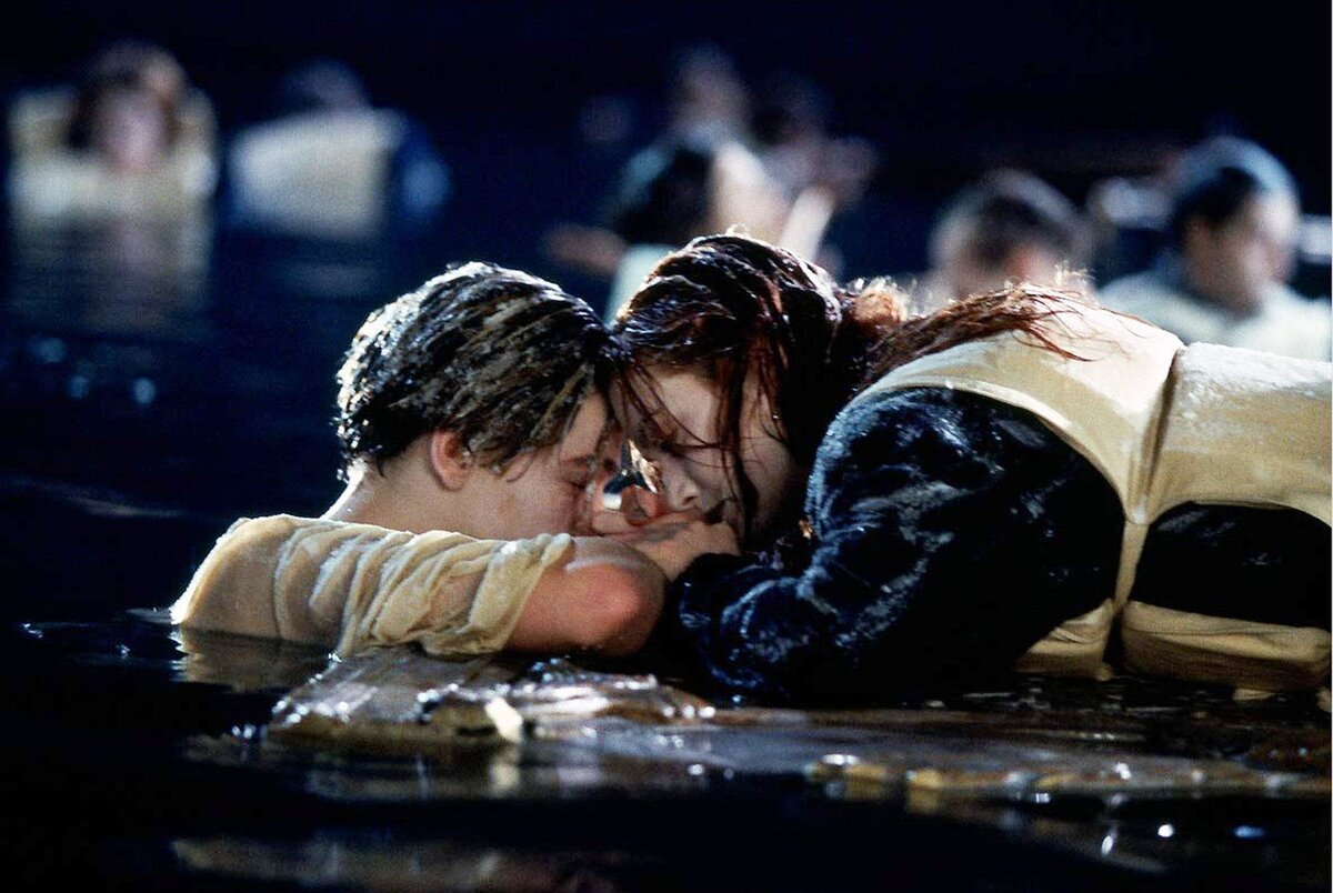 Леонардо ди Каприо Титаник сцена