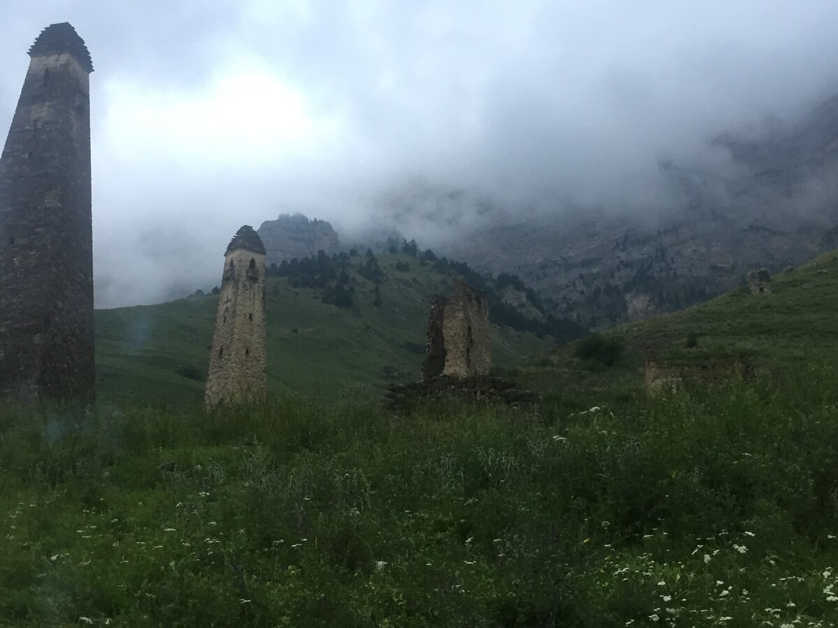 Ингушские башни. Из личного архива
