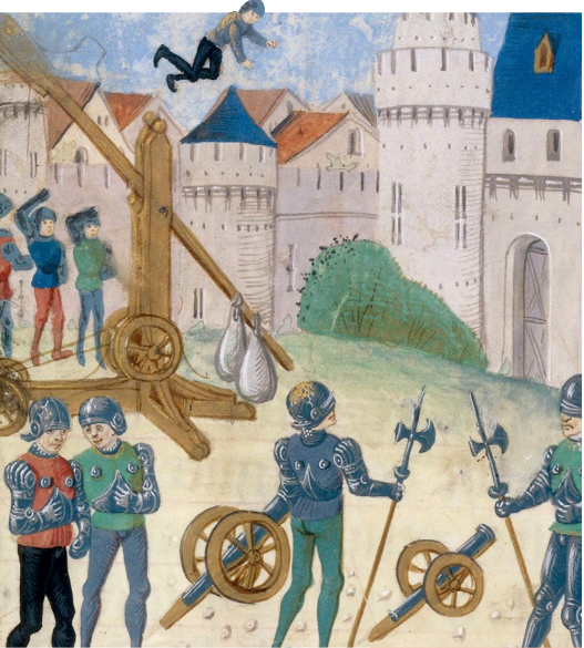 Миниатюра из Английской хроники. Ок. 1470-1480 гг.