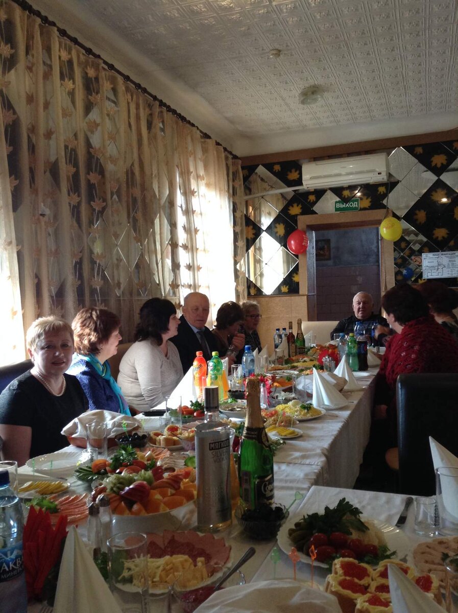 Наш семейный праздник. Фото моё.