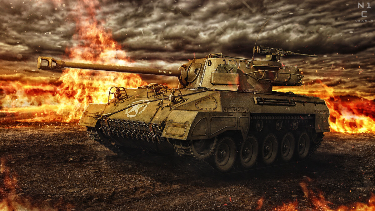 Hellcat танк в реальной жизни