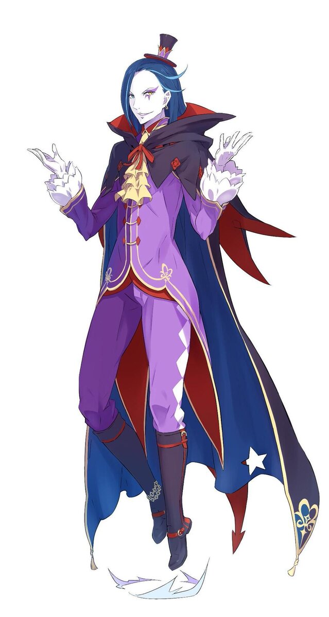 Вот так выглядят шуты-маги-аристократы в японском представлении