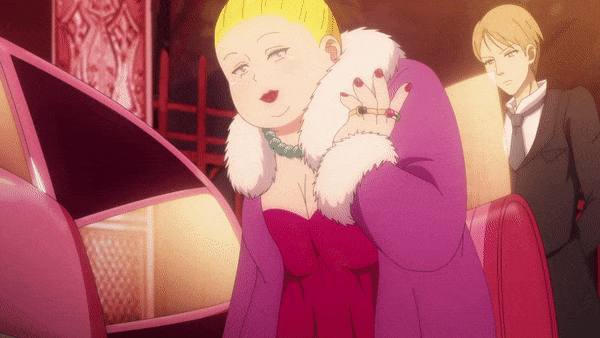 ГИФ'ка из аниме: чмоки.