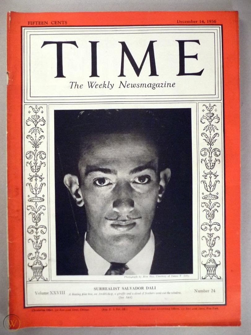 Обложка журнала Time от 14 декабря 1936