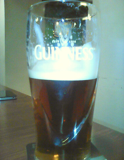 «Nitro IPA» в стакане. Фото автора