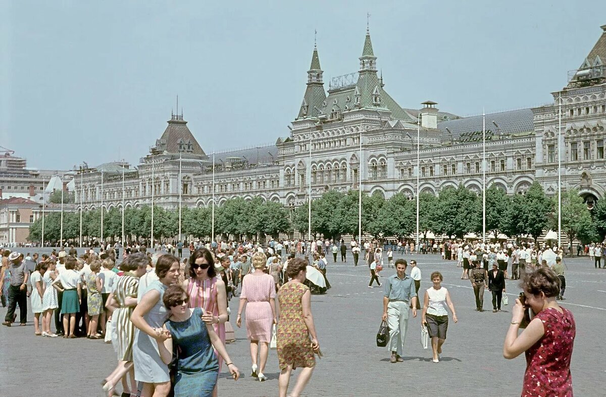 Москва 80-х. Фотография из интернета