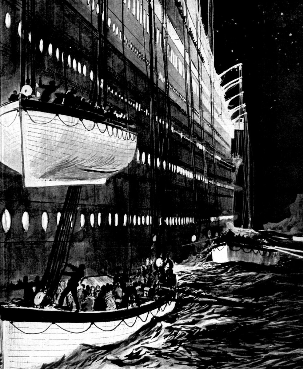 Крушение Титаника 1912г.