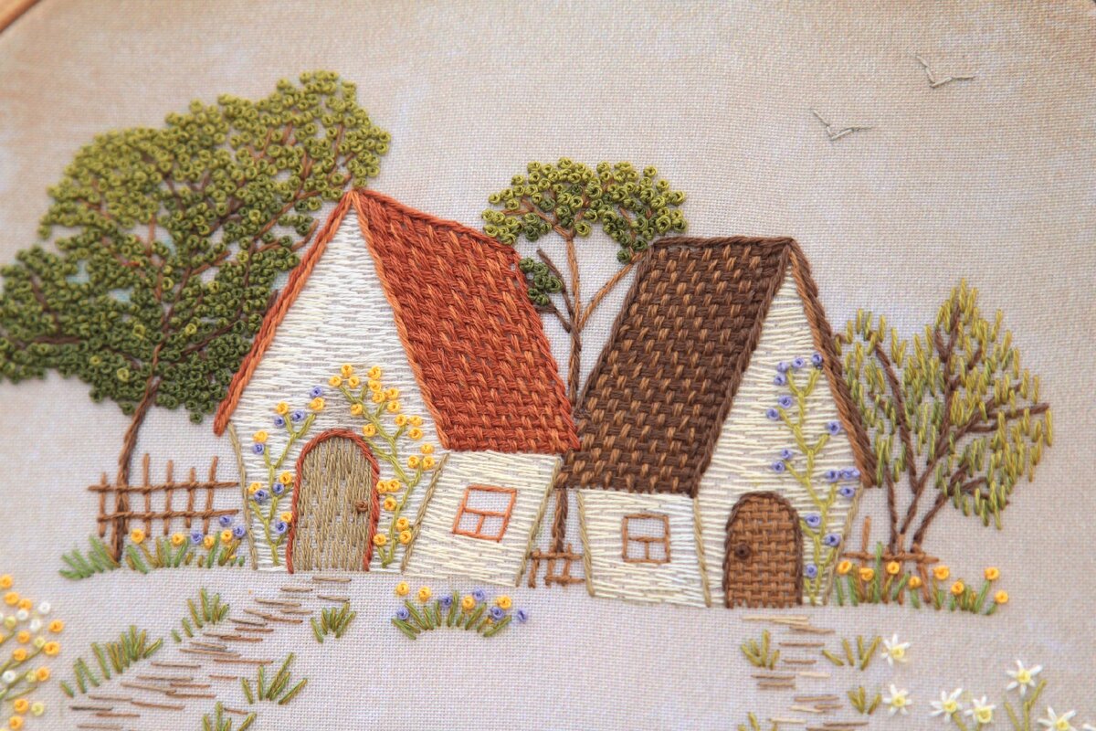 Фрагмент готовой работы. Фото автора