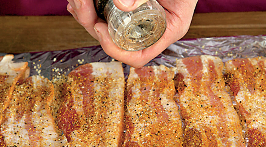 Готовим остро-сладкий бекон