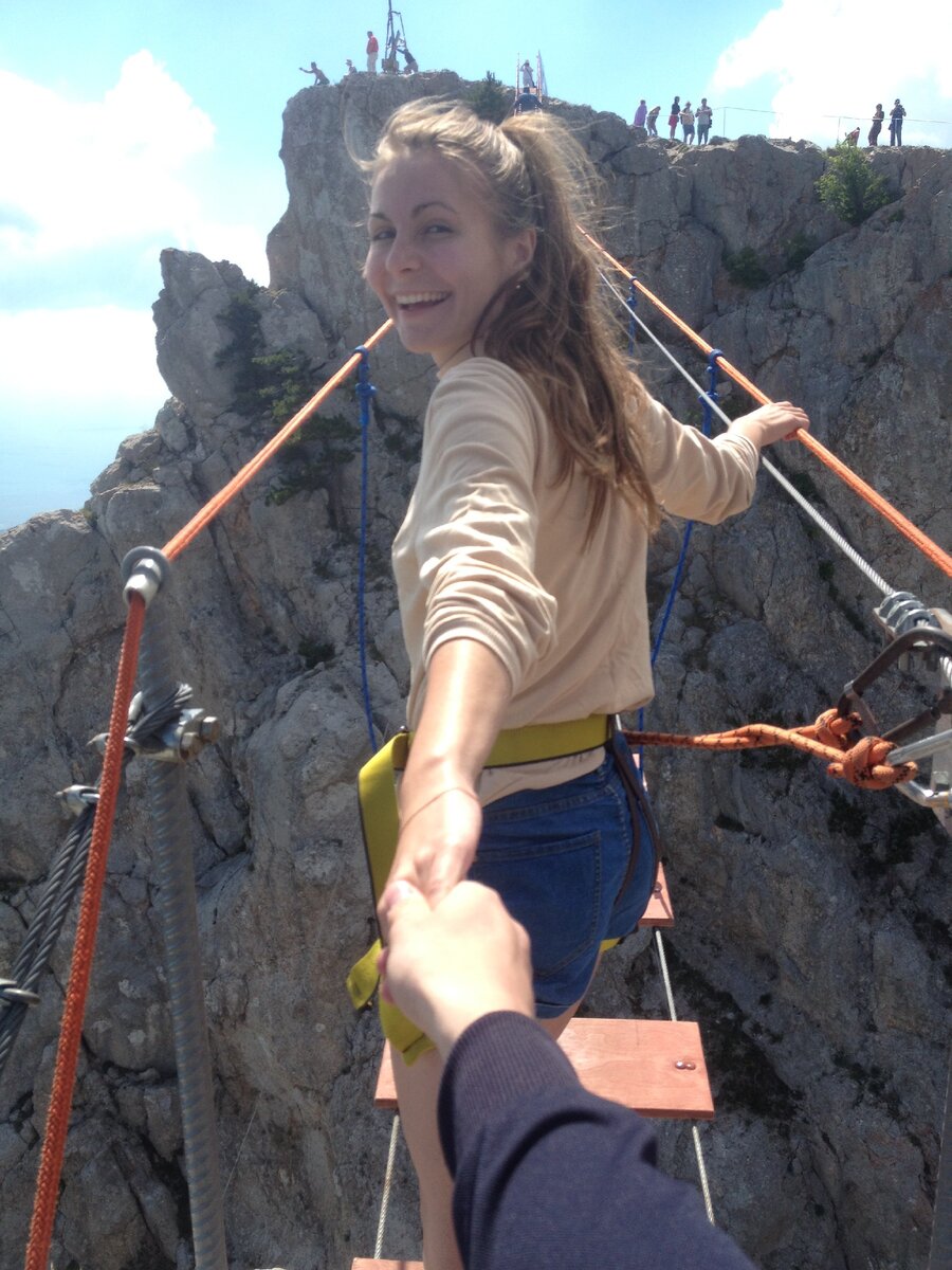 Парящие мосты на Ай-Петри