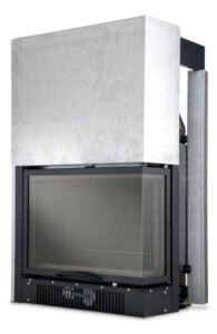 Топка с водным контуром и гильотиной MCZ HYDROTHERM 70 DX-SX