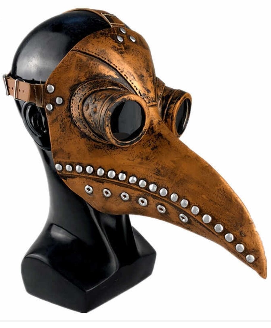 Маска чумного доктора.