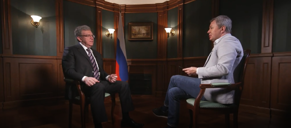 Интервью с главой Счетной палаты А. Кудриным 
