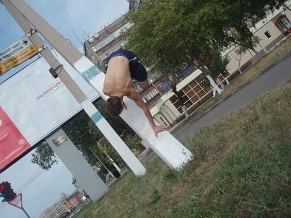 Да и вообще, паркур - это мое юношество