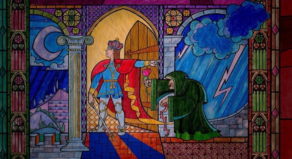 Отрывок из м/ф  Красавица и чудовище (1991г.)