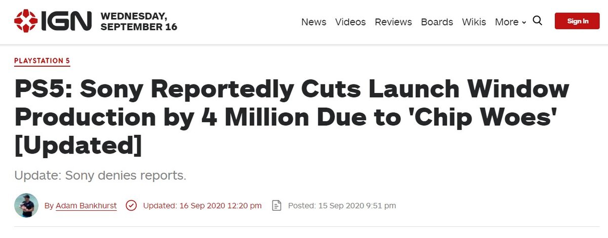 источник https://www.ign.com/articles/ps5-sony-reportedly-cuts-launch-window-production-by-4-million-due-to-chip-woes