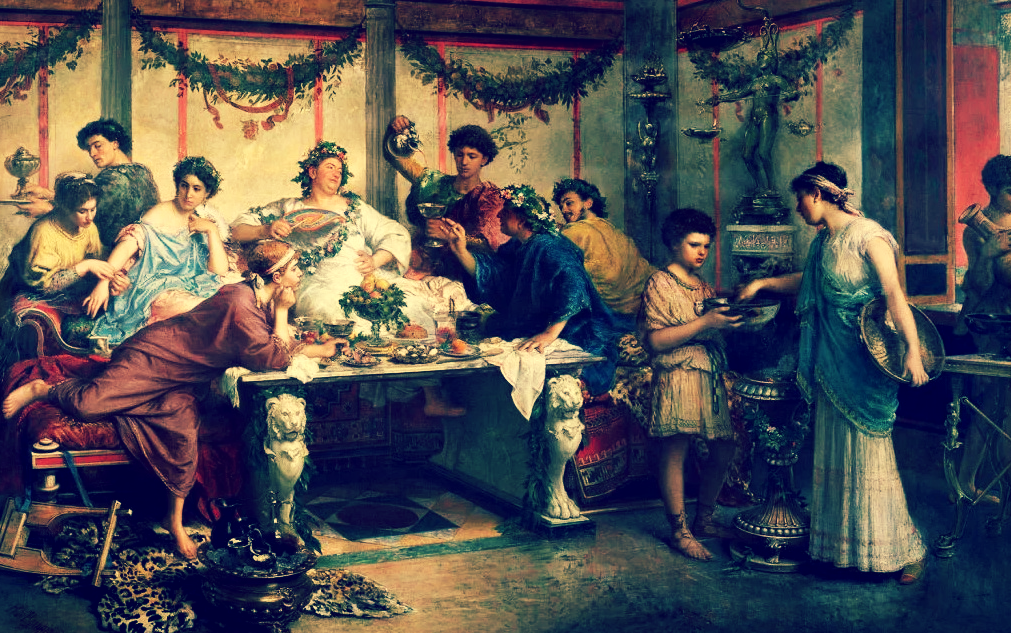 Римский пир.