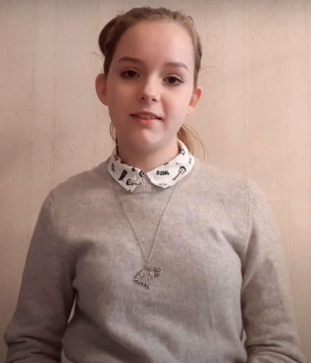 Маша в 15 лет