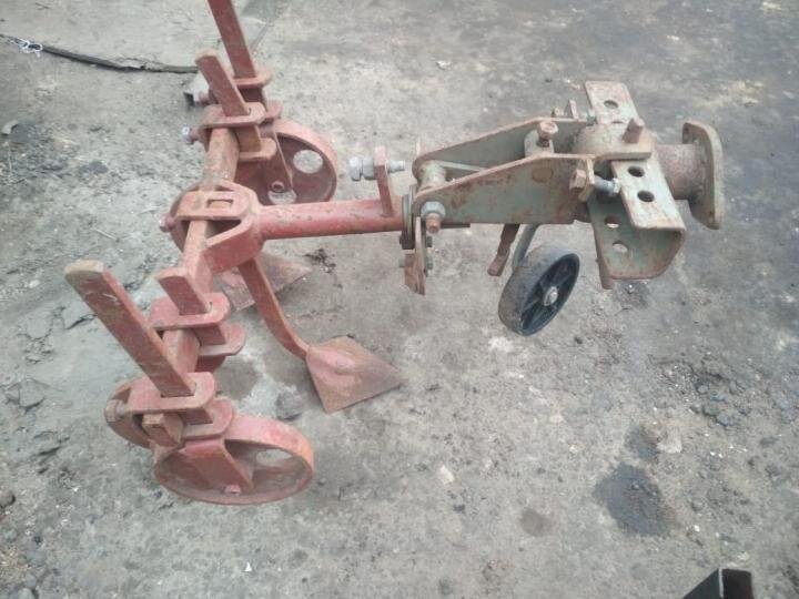 Культиватор со сцепкой