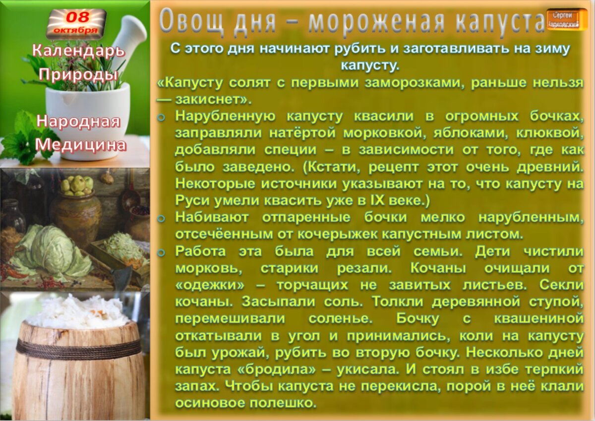 8 октября - все праздники, приметы и ритуалы на здоровье, удачу и  благополучие | Сергей Чарковский Все праздники | Дзен