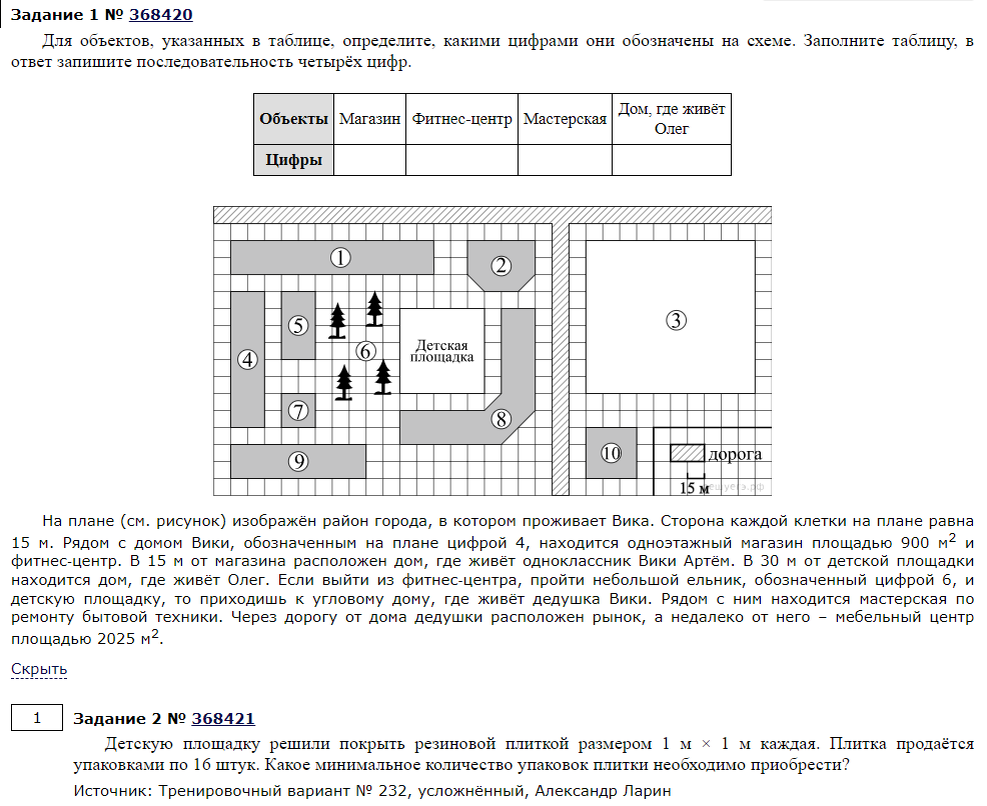 И еще несколько заданий по этому тексту