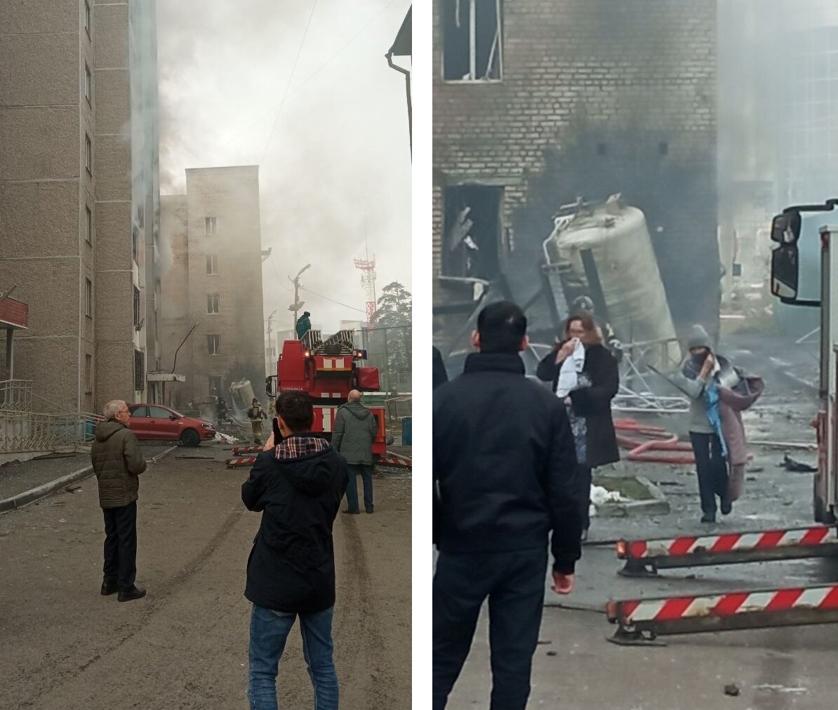 Poco взрывается. Взрыв на 1й Останкинской.