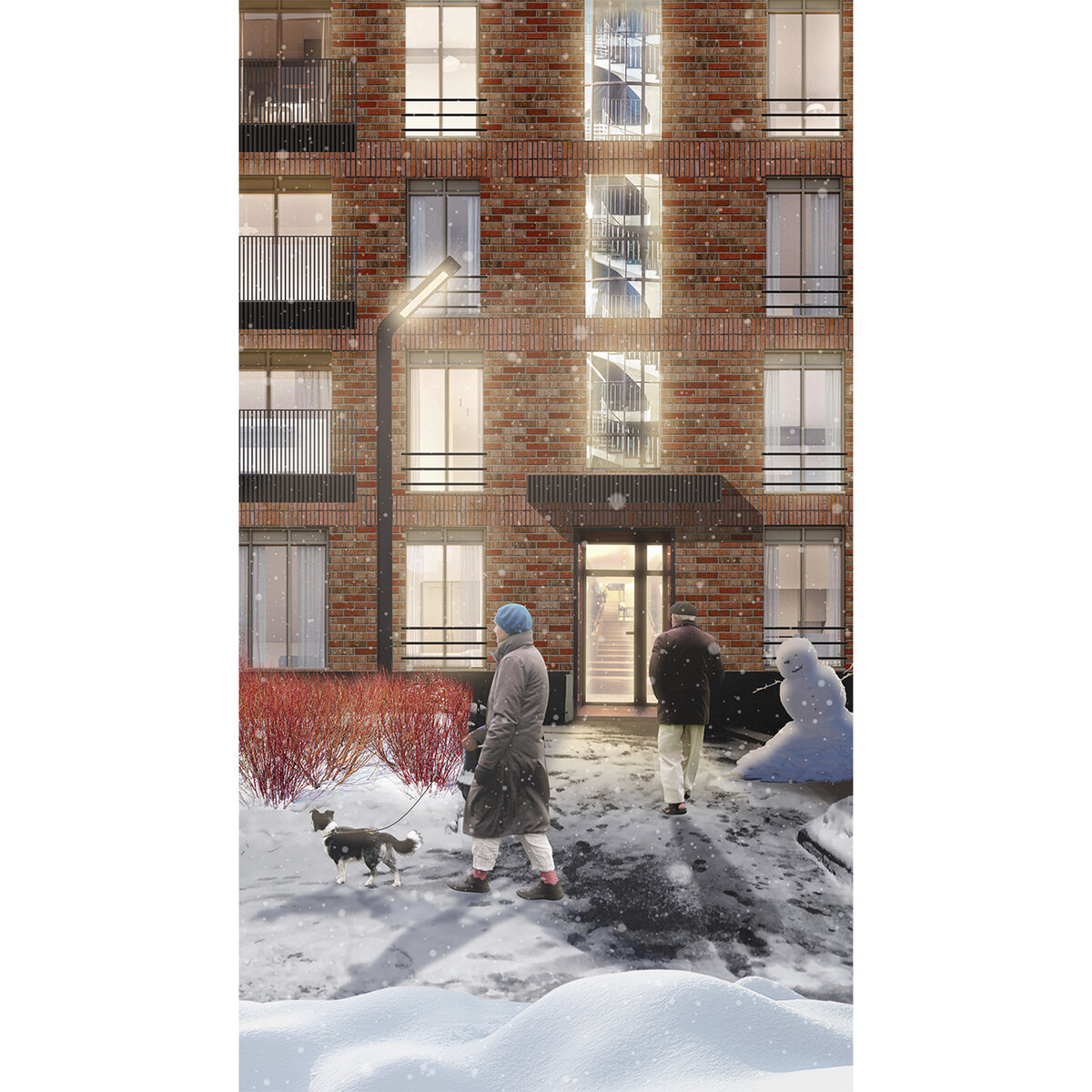 Застройка сомасштабная человеку в зеленных районах со всей инфраструктурой!